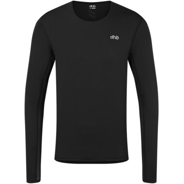 DHB AERON RUN Long-Sleeved T-Shirt Black 0